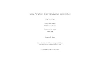 Gone For Eggs: Syncretic Musical Composition thumbnail