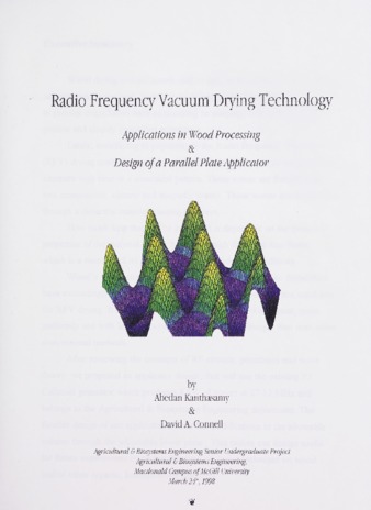 Radio Frequency Vacuum Drying Technology thumbnail