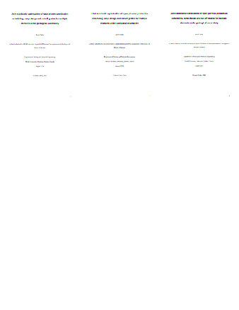 Joint Stochastic Optimization of Open Pit Mine Production Scheduling, Ramp Design and Cut-off Grades for Multiple Elements Under Geological Uncertainty thumbnail