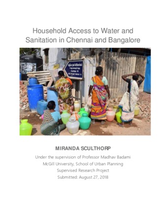 Household Access to Water and Sanitation in Chennai and Bangalore thumbnail