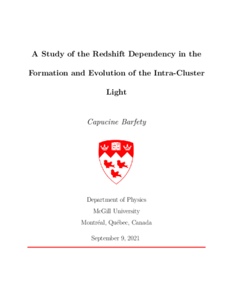 A study of the redshift dependency in the formation and evolution of the intra-cluster light thumbnail