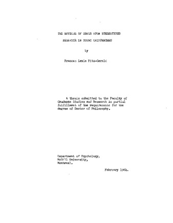 The effects of drugs upon stereotyped behavior in young chimpanzees. thumbnail
