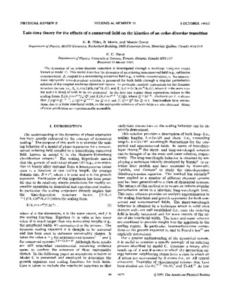 Late-time theory for the effects of a conserved field on the kinetics of an order-disorder transition thumbnail