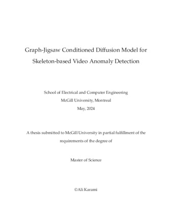 Graph-jigsaw conditioned diffusion model for skeleton-based video anomaly detection thumbnail