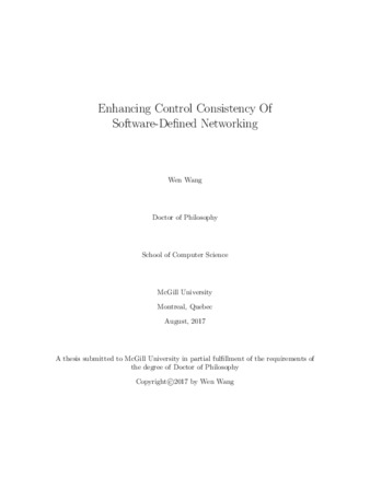 Enhancing control consistency of software-defined networking thumbnail
