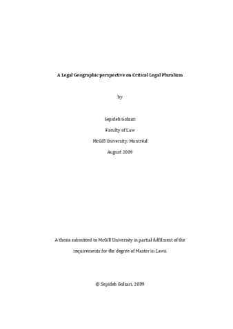 A legal geographic perspective on a critical legal pluralism thumbnail