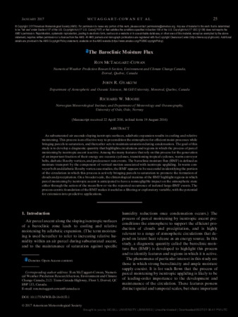 The Baroclinic Moisture Flux thumbnail