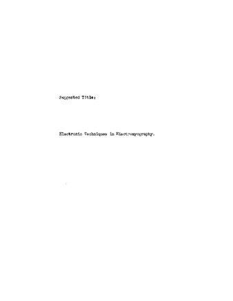 A line operated electromyograph. thumbnail