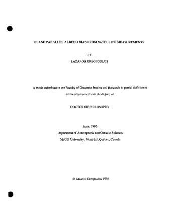 Plane parallel albedo bias from satellite measurements thumbnail