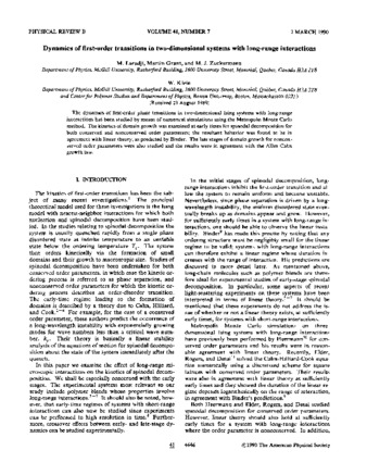 Dynamics of first-order transitions in two-dimensional systems with long-range interactions thumbnail