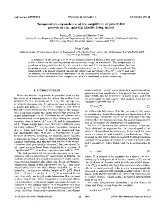 Temperature dependence of the amplitude of power law growth in the spin-flip kinetic Ising mode thumbnail