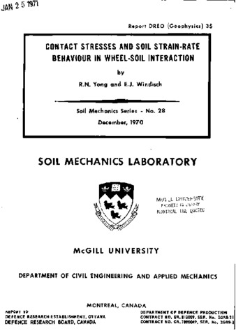 Contact stresses and soil strain-rate behaviour in wheel-soil interaction thumbnail