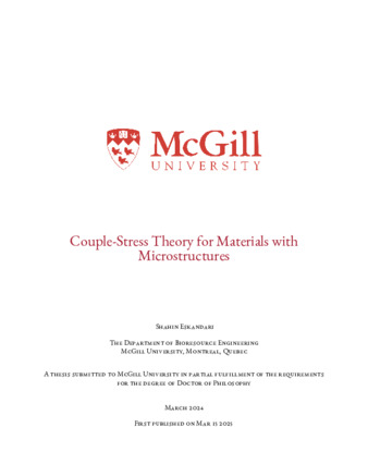 Couple-stress theory for materials with microstructures thumbnail