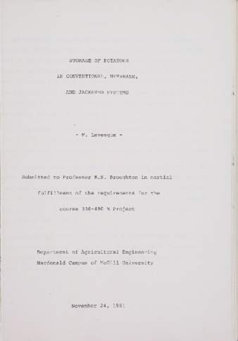 Storage of Potatoes in Conventional, Memberane, and Jacketed Systems thumbnail