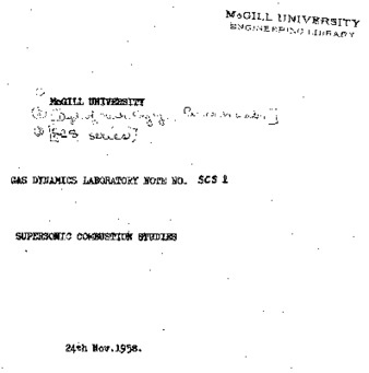 Supersonic combustion studies thumbnail