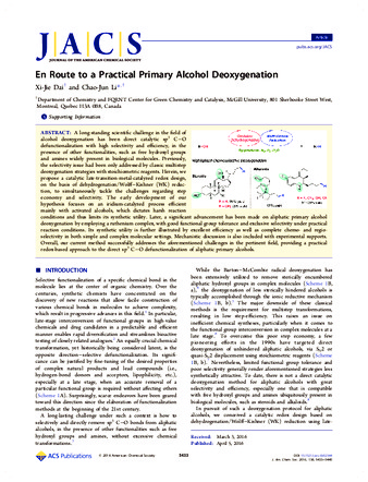 En Route to a Practical Primary Alcohol Deoxygenation thumbnail