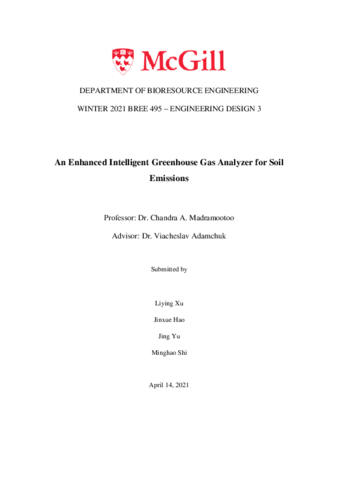 An Enhanced Intelligent Greenhouse Gas Analyzer for Soil Emissions   thumbnail