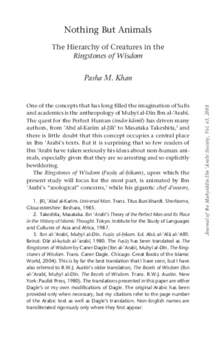 Nothing but Animals: The hierarchy of Creatures in the Ringstones of Wisdom thumbnail