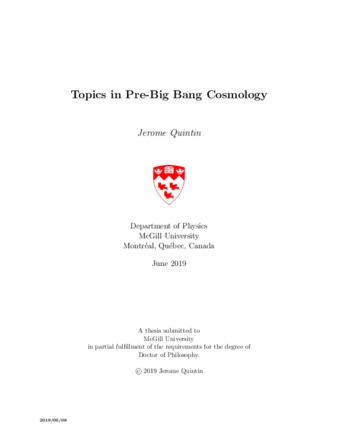 Topics in pre-big bang cosmology thumbnail