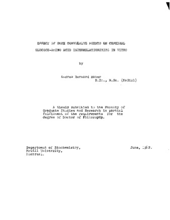 Effect of some convulsive agents on cerebral glucose-amino acid interrelationships in vitro. thumbnail