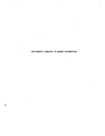 The political economy of resource distribution in Quebec universities. thumbnail
