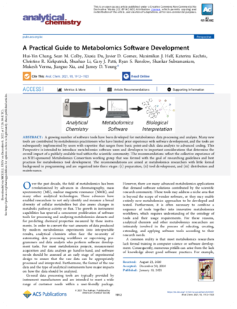 A Practical Guide to Metabolomics Software Development thumbnail