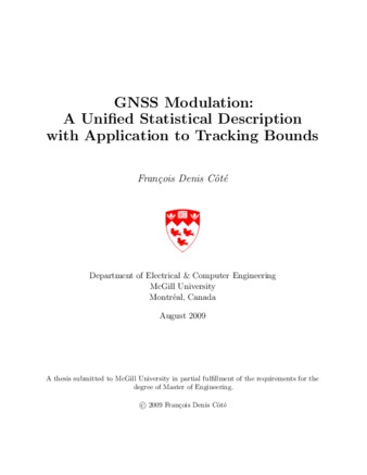 GNSS modulation: a unified statistical description with application to tracking bounds thumbnail