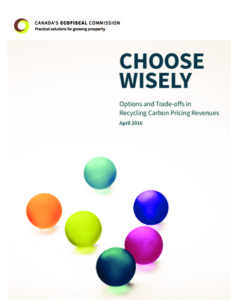 Choose Wisely: Options and Trade-offs in Recycling Carbon Pricing Revenues thumbnail