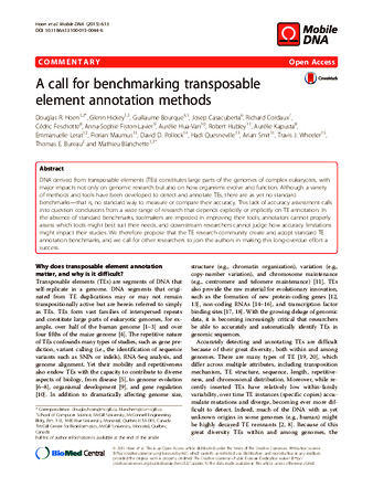 A call for benchmarking transposable element annotation methods thumbnail