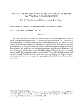 Estimation of vector moving average model by vector autoregression thumbnail