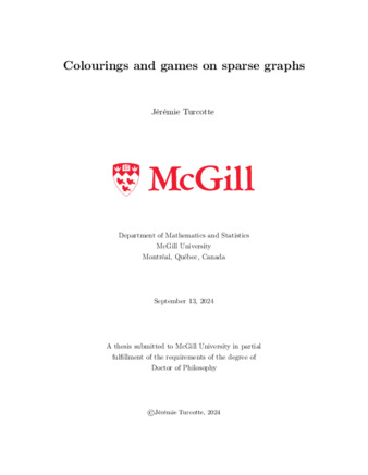Colourings and games on sparse graphs thumbnail