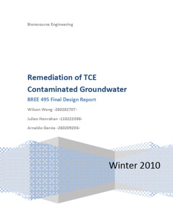 Remediation of TCE Contaminated Groundwater thumbnail