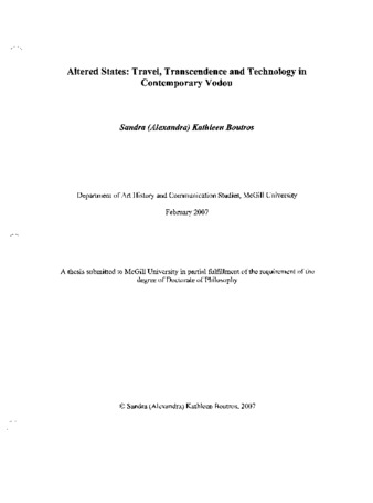 Altered states : travel, transcendence and technology in contemporary Vodou thumbnail