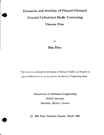 Dynamics and stability of pinned-clamped coaxial cyclindrical shells conveying viscous flow thumbnail