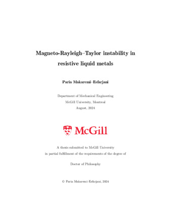 Magneto-Rayleigh-Taylor instability in resistive liquid metals thumbnail