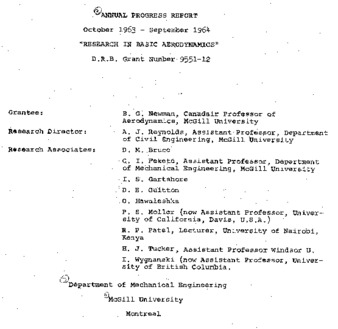 Annual progress report October 1963-September 1964 thumbnail