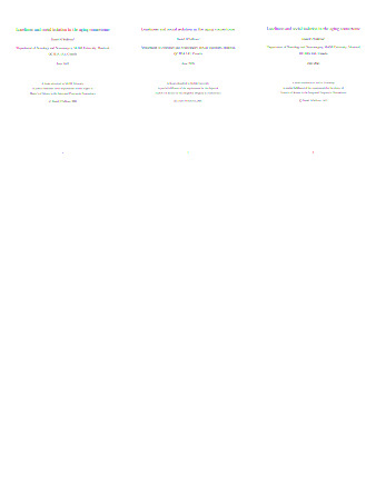 Loneliness and social isolation in the aging connectome thumbnail