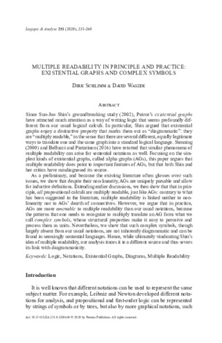 Two Ways of Analogy: Extending the Study of Analogies to Mathematical Domains* thumbnail