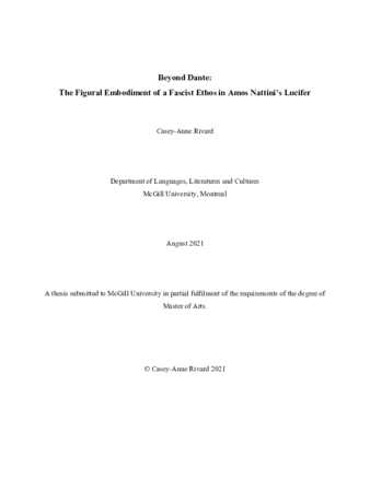 Beyond Dante: The figural embodiment of a Fascist Ethos in Amos Nattini’s Lucifer thumbnail