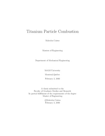 Titanium particle combustion thumbnail