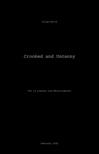 Crooked and uncanny thumbnail