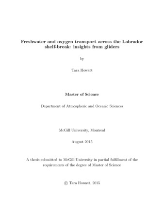 Freshwater and oxygen transport across the Labrador shelf-break: insights from gliders thumbnail