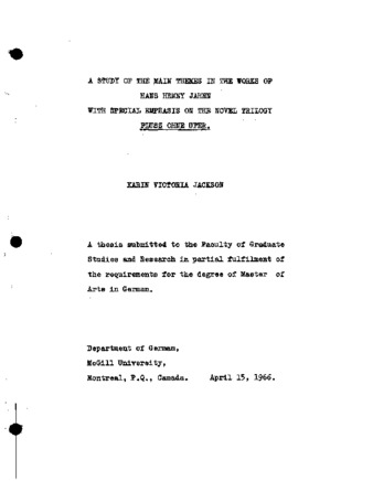 A study of the main themes in the works of Hans Henny Jahnn, with special emphasis on the novel trilogy Fluss ohne Ufer. thumbnail