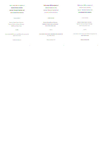 Multi-contrast MRI investigation of maternal immune activation: structural, functional, and microstructural brain alterations thumbnail