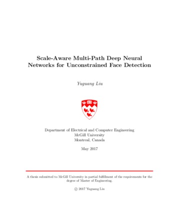 Scale-aware multi-path deep neural networks for unconstrained face detection thumbnail