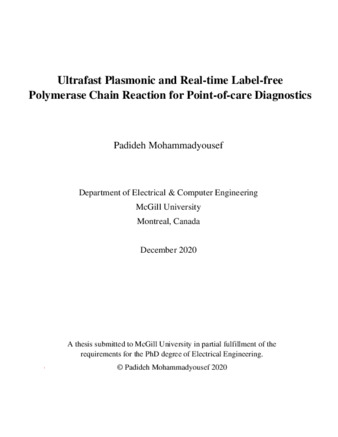 Ultrafast plasmonic and real-time label-free polymerase chain reaction for point-of-care diagnostics thumbnail