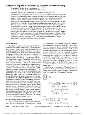 Analysis of in-plane bit structure by magnetic force microscopy thumbnail