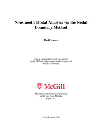 Nonsmooth Modal Analysis via the Nodal Boundary Method thumbnail