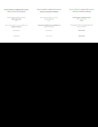 Transition models for longitudinal data analysis with sparse hierarchical penalization thumbnail