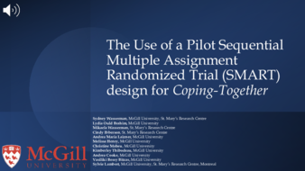 The Use of a Pilot Sequential Multiple Assessment Randomized Trial (SMART) Design for Coping-Together thumbnail